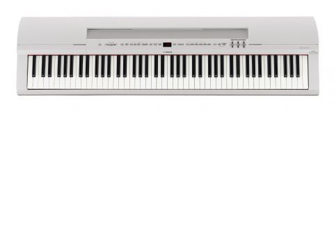 Piano digital portatil YAMAHA modelo P255 B/WH