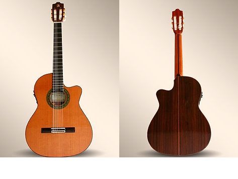 Guitarra Cut-Away ALHAMBRA modelo 5 P-CW-E2