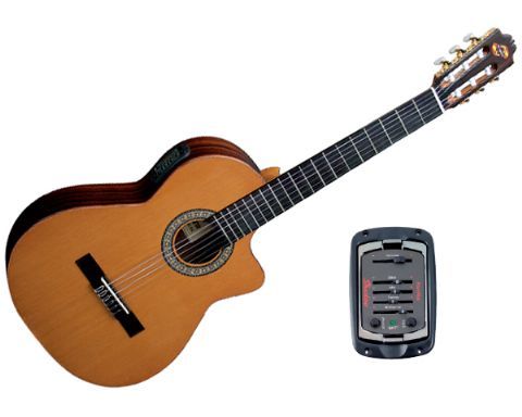 Guitarra clsica electrificada ADMIRA modelo VIRTUOSO ECF