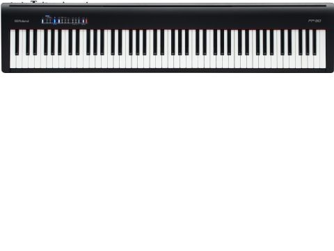 Piano digital ROLAND modelo FP-30 BK/WH