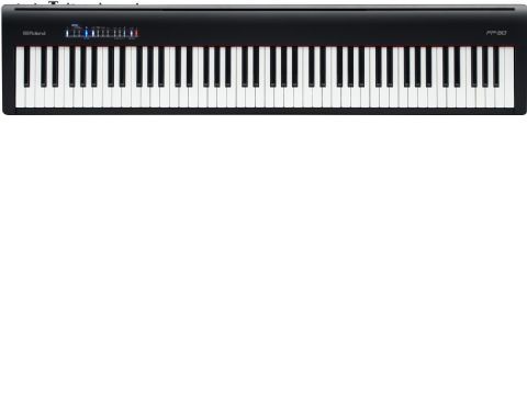 Piano digital ROLAND modelo FP-30 BK/WH