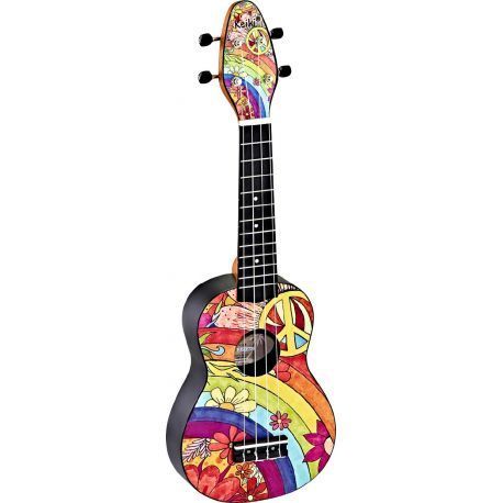 Ukelele soprano KEIKI modelo K2-68 PEACE