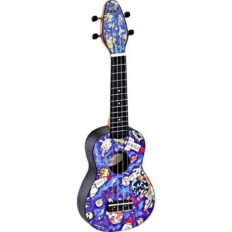 Ukelele Soprano KEIKI modelo K2-SP SPACEMAN