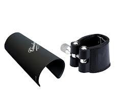 Abrazadera de cuero con boquillero de plstico saxofn tenor, tenor V16 metal o baritono VANDOREN