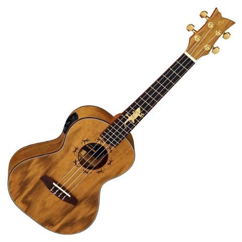 Ukelele tenor ORTEGA modelo LIZARD-TE-GB electrificado