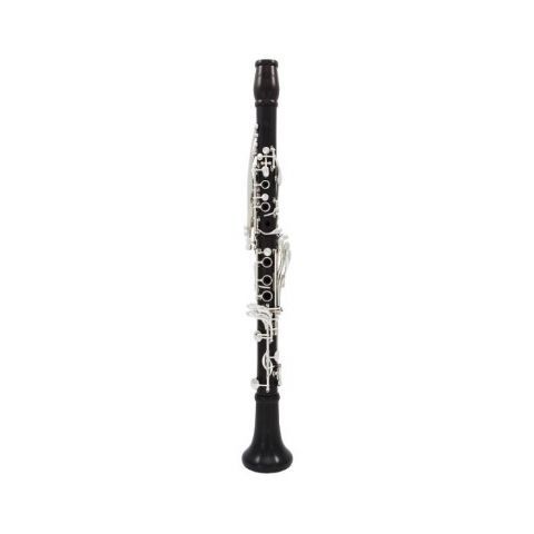 Clarinete Sib BACKUN modelo MOBA GRANADILLA llaves y pilares PLATA