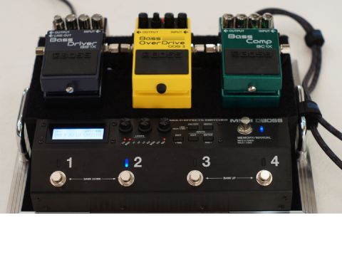 Pedalera BOSS modelo MS-3