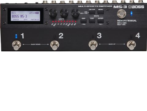 Pedalera BOSS modelo MS-3