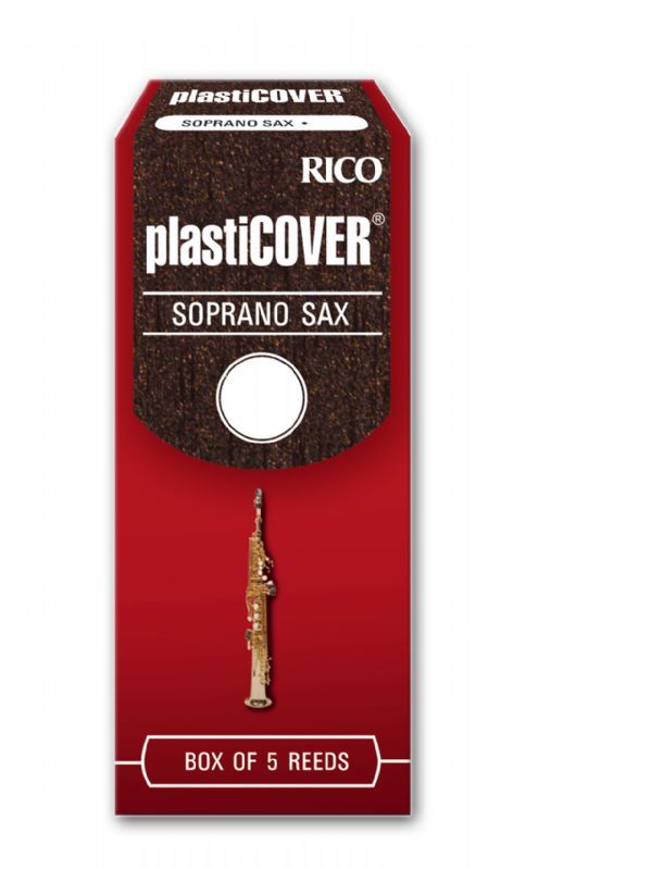 Caja cañas saxofon soprano RICO modelo PLASTICOVER