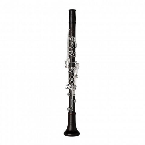 Clarinete Sib BACKUN modelo Q GRANADILLA 18 llaves PLATA