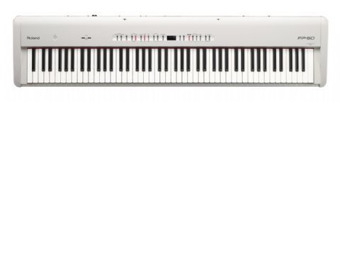 Piano digital ROLAND modelo FP-50 BK/WH