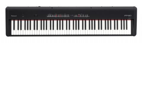 Piano digital ROLAND modelo FP-50 BK/WH