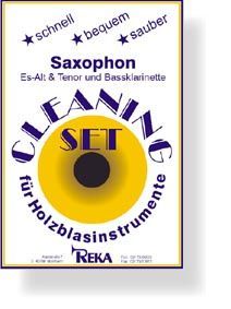 Kit limpieza saxofon alto, tenor REKA