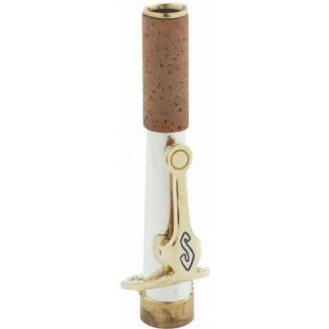 Tudel saxofon soprano recto SELMER modelo SERIE III plata maciza