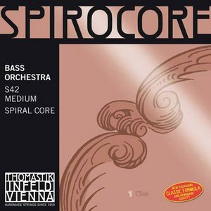 Juego cuerdas contrabajo 4/4 SPIROCORE ORCHESTRA modelo S42