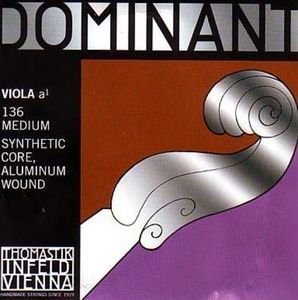 Cuerda 2ª viola (todos los tamaños) DOMINANT modelo 137