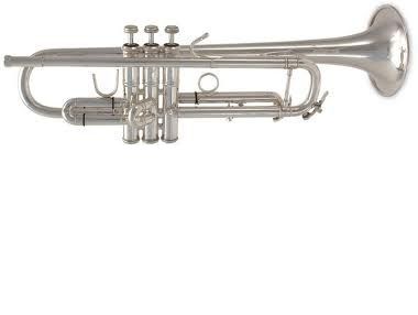 Trompeta Sib BACH modelo VBS1 PLATEADA