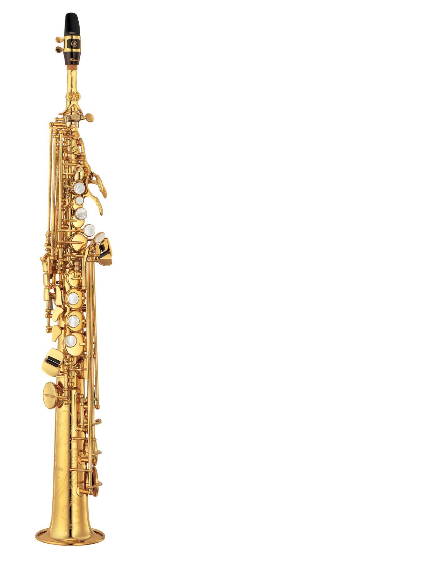 Saxofn soprano YAMAHA modelo YSS 875 EXHGB