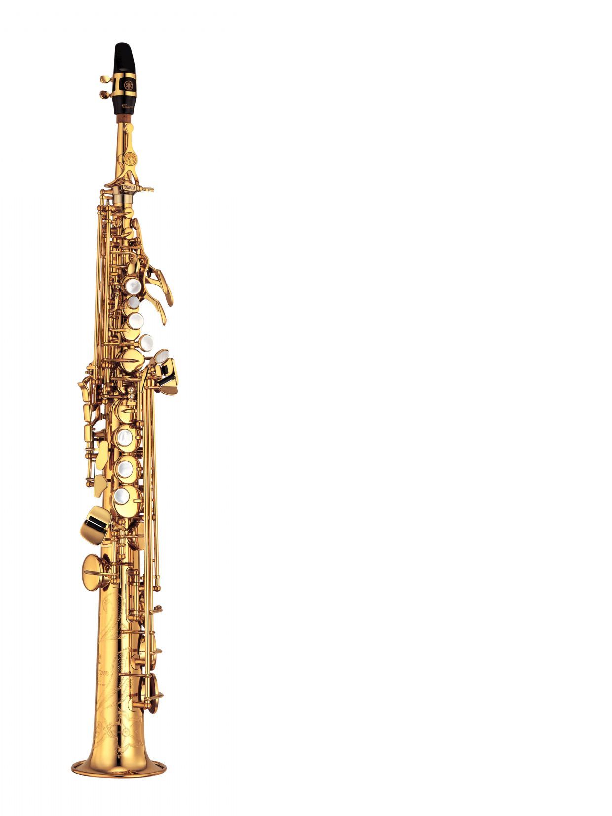 Saxofn soprano YAMAHA modelo YSS 875 EXHG