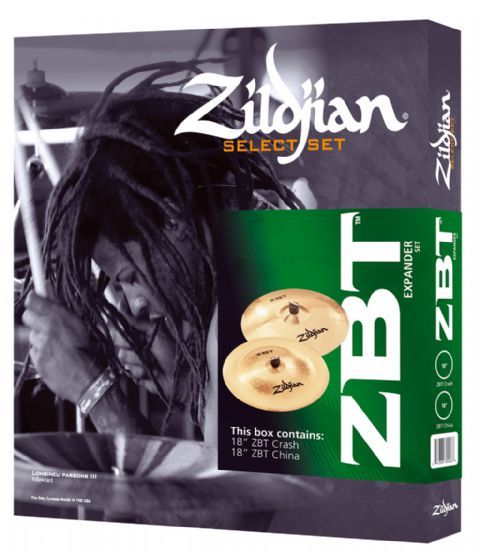 Juego de platos ZILDJIAN modelo ZBT EXPANDER